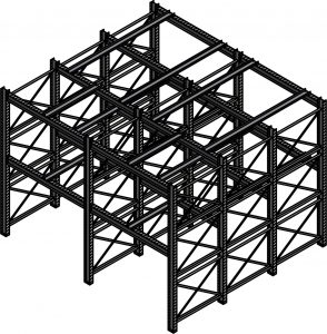 Ross Technology Dexco Heavy Duty Structural I-Beam Boat Storage Rack