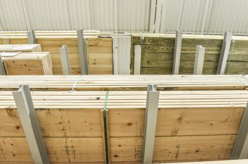 Ross Technology Dexco Heavy Duty Structural Cantilever Racking Lumber