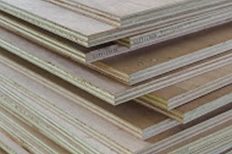 stack of plywood