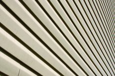 a close up of siding on a building