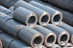 rolls of steel coils