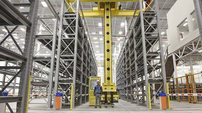 Ross Technology Rapistak Stacker Storage System for Tier-One Automotive Supplier in Mexico