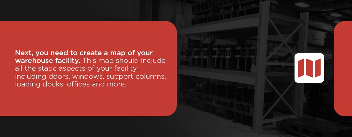 create warehouse facility map