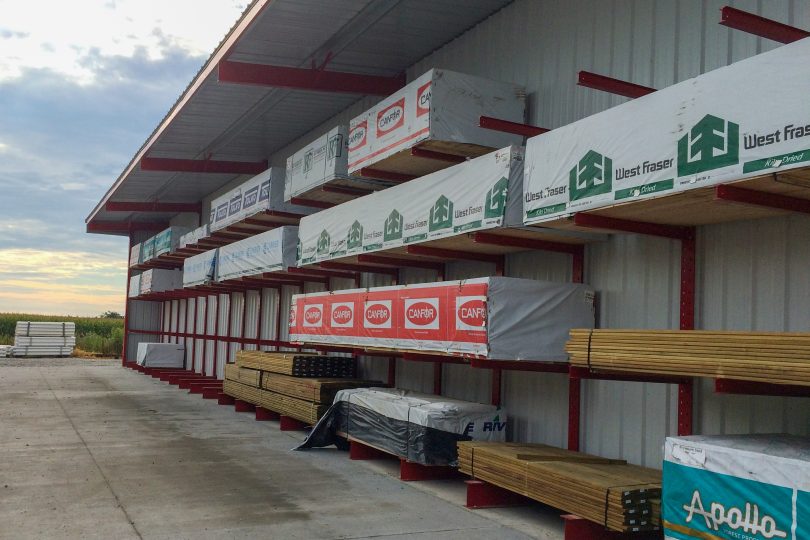 Ross Technology Industrial Storage Shed Racking Systems