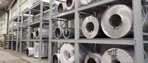 Ross Technology Dexco Widespan Industrial Storage Racking for Phoenix Metals