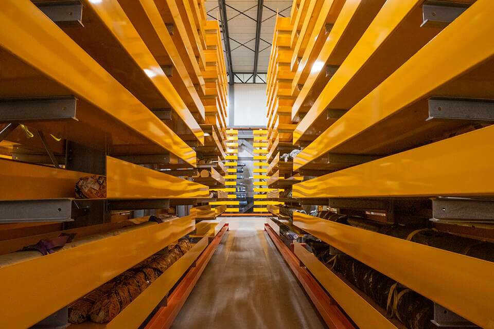 JACQUET Mid Atlantic Utilizing Ross Technology Industrial Storage Dexco Racking