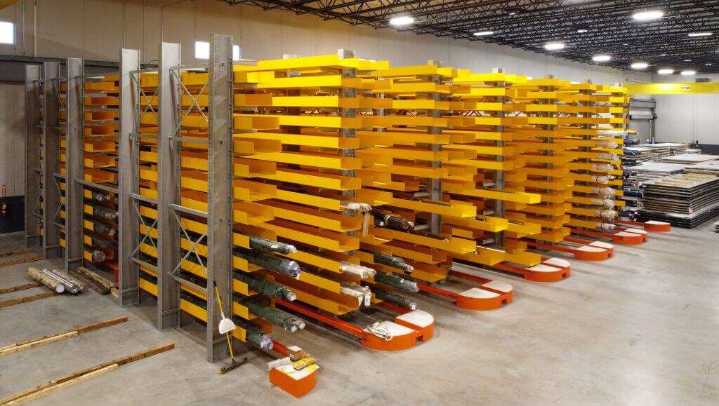 JACQUET Mid Atlantic Utilizing Ross Technology Industrial Storage Dexco Racking