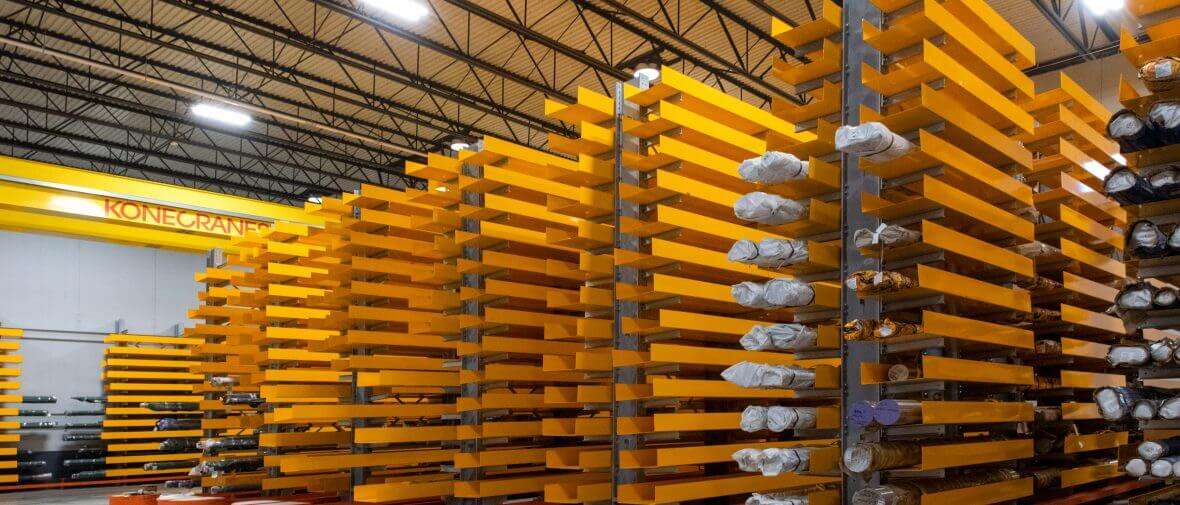 JACQUET Mid Atlantic Utilizing Ross Technology Industrial Storage Dexco Racking